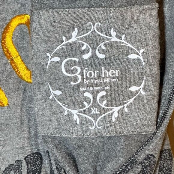 Iowa Hawkeyes Gray Hoodie Sweatshirt - Picture 5 of 5